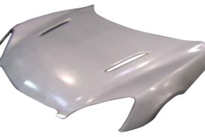 Silver Hood Outer part for car