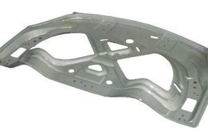 silver Decklid inner part for a car