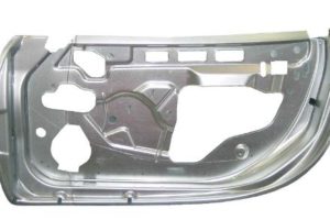 Door inner Silver door inner part for a car