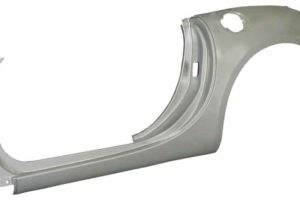 Quarter silver quarter door part for a car
